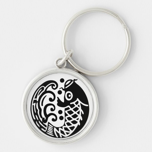 Karpfenwelle Schlüsselanhänger (Vorne)