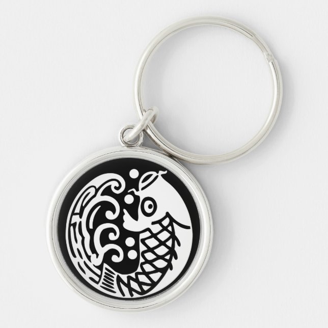 Karpfenwelle Schlüsselanhänger (Vorne)