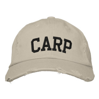 Karpfenwurzel Bestickte Baseballkappe
