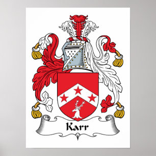 Karr Familienwappen Poster