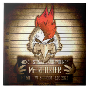 Karreau Mr Rooster Vintage Fliese