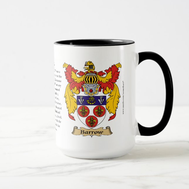 Karren-Familien-Wappen Tasse (Rechts)
