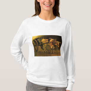Karren mit rotem und weißem Ochsen (Vincent van Go T-Shirt