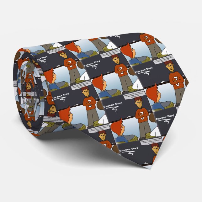 Karriere Day Necktie Krawatte (Gerollt)