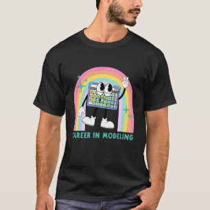 Karriere im Modeln AAC Lehrer SLP SPED Kommunikati T-Shirt