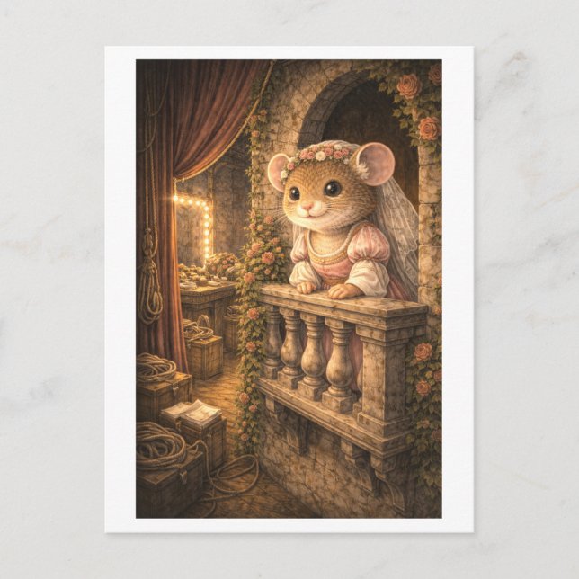 Karriere Maus als Schauspieler/Schauspielerin Postkarte (Vorderseite)