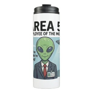 Karriereziele: Area 51 "Mitarbeiter des Monats" Thermosbecher