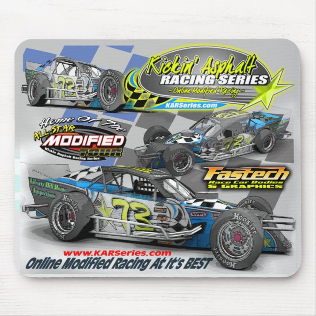 Kars laufendes On-line-mousepad Mousepad (Vorne)