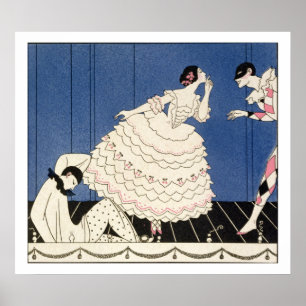 Karsavina, 1914 (pochoir Druck) Poster