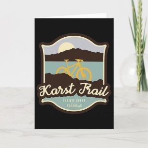 Karst Trail - Prairie Creek, Arkansas Karte