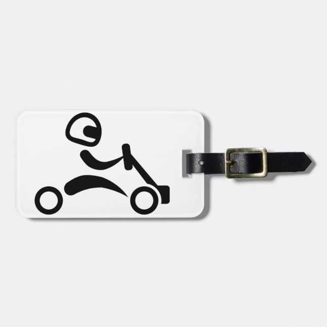 Kart Laufen Gepäckanhänger (Vorderseite horizontal)