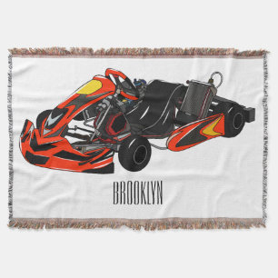 Kart racing Cartoon Illustration Decke