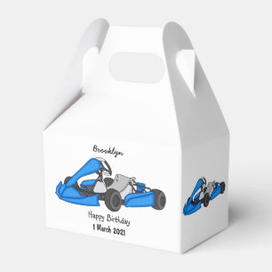 Kart racing Cartoon Illustration Geschenkschachtel