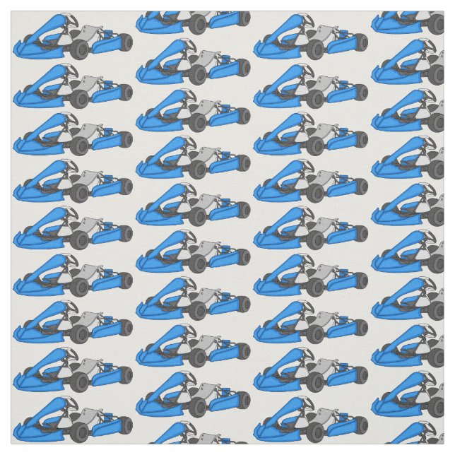 Kart racing Cartoon Illustration Stoff (Muster)
