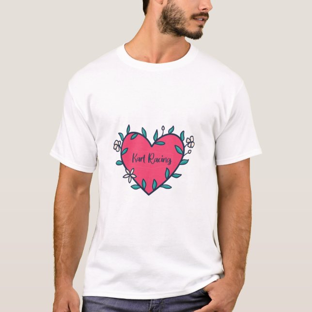 Kart Racing T- T-Shirt (Vorderseite)