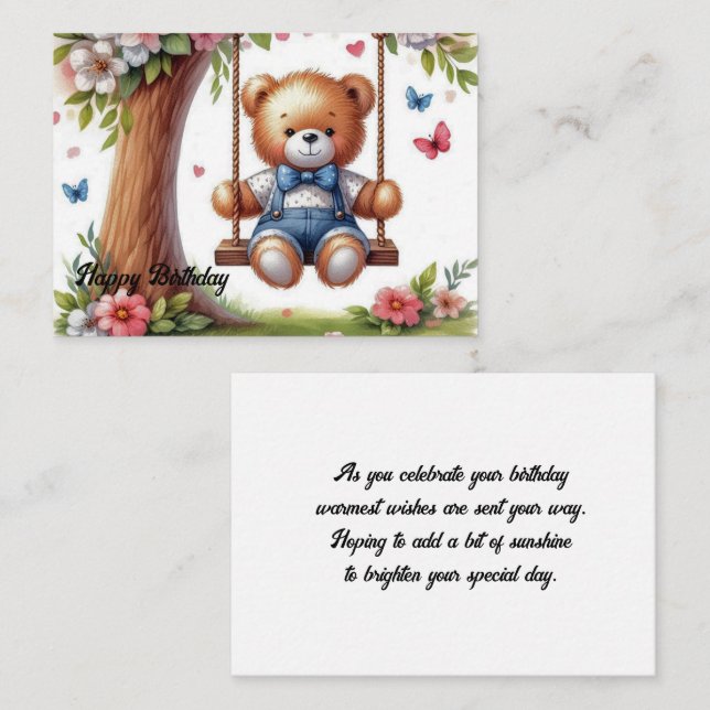 Karte (Vorne/Hinten)