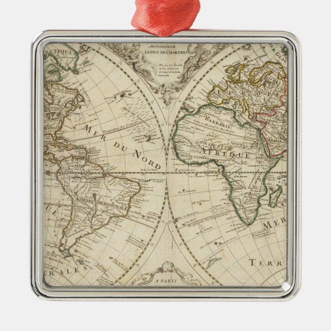 Karte 2 silbernes ornament (Vorne)