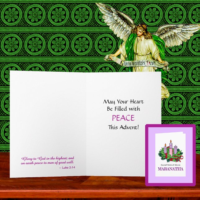 Karte #2 von 4 für Advent (Zweite Woche: PEACE) (Von Creator hochgeladen)