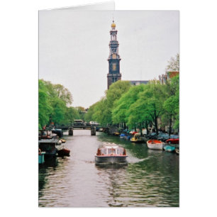 Karte Amsterdams Canalboat