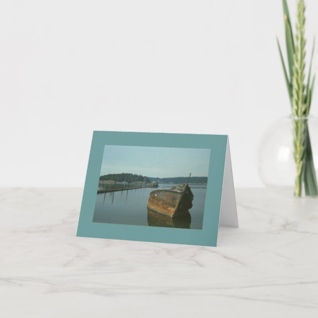 Karte - Anmerkung - Schiffskörper in Schacht (Vorderseite)