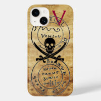 KARTE "ANTIQUE PIRATES", KARTE "SKULL" UND SCHWERT