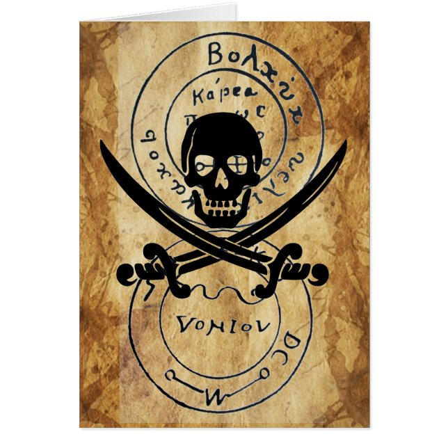 KARTE "ANTIQUE TALISMAN/PIRATES" (Vorne)