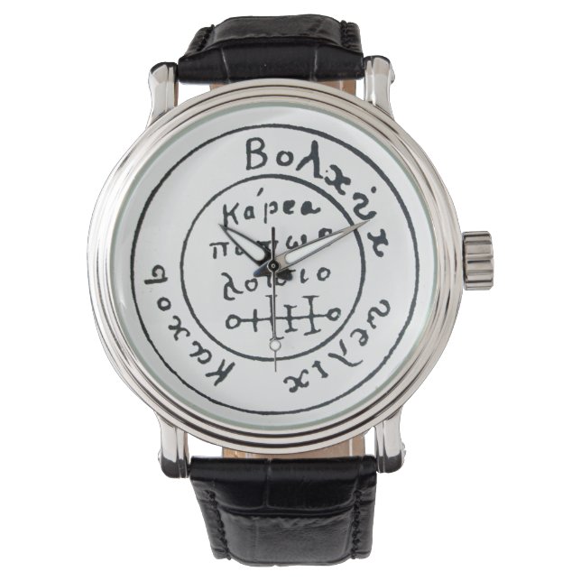 KARTE "ANTIQUE TALISMAN/PIRATES" ARMBANDUHR (Vorderseite)