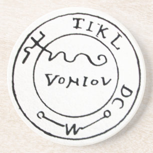 KARTE "ANTIQUE TALISMAN/PIRATES" GETRÄNKEUNTERSETZER