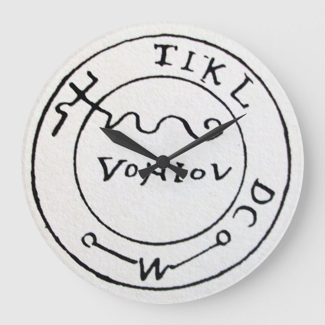 KARTE "ANTIQUE TALISMAN/PIRATES" GROßE WANDUHR (Vorderseite)