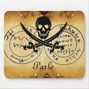 KARTE "ANTIQUE TALISMAN/PIRATES" MOUSEPAD