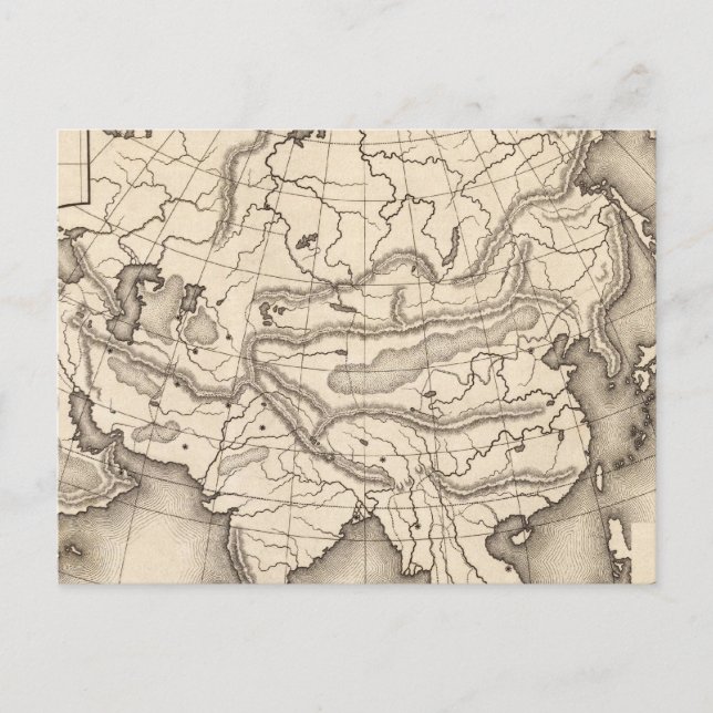 Karte Asiens 2 (Vorderseite)