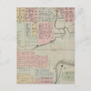 Karte Austin, Mäher Landkreis, Minnesota