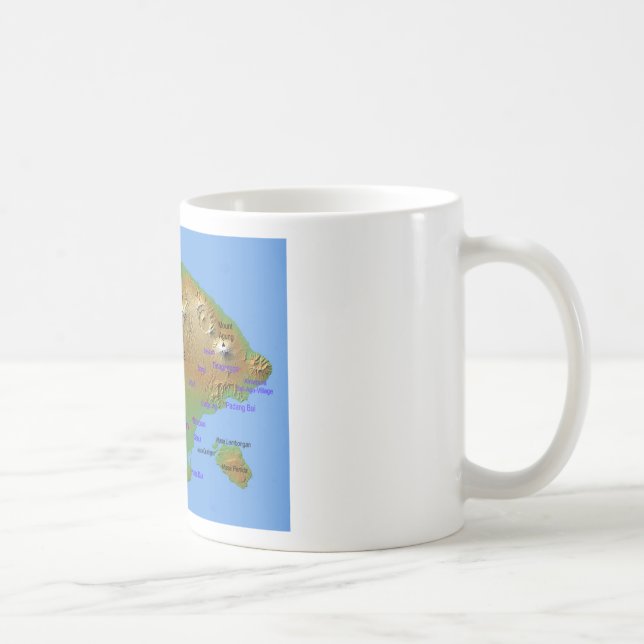 Karte Balis Holliday Kaffeetasse (Rechts)