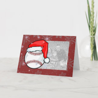 Karte - Baseball Weihnachten