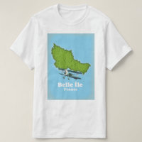 Karte Belle Île France