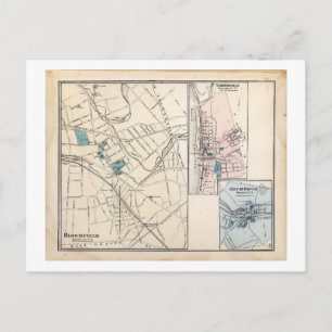 Karte, Bloomfield, New Jersey Vintage Postkarte