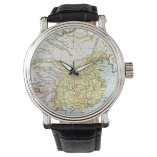KARTE: CHINA, 1910 ARMBANDUHR