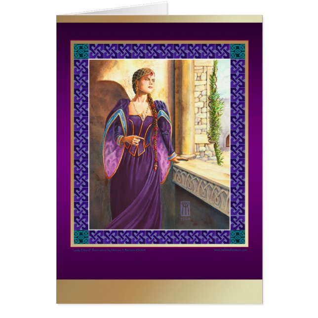 Karte Dame Ettard (Vorne)