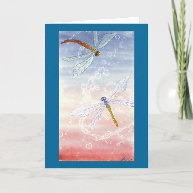 Karte "Dancing Dragons" (Vorderseite)