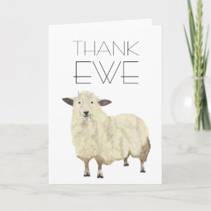 Karte "DANK EWE"