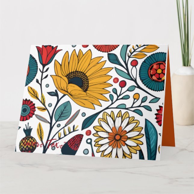 Karte: Dazzling Daisy Delight Karte (Vorderseite)