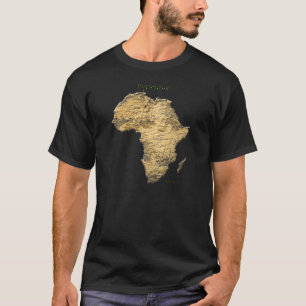 Karte der AFRICA-Serie T-Shirt