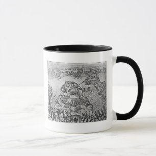 Karte der Belagerung von Malta im Jahre 1565 Tasse