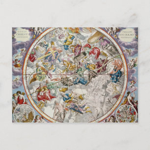 Karte der Christlichen Sternbilder, wie dargestell