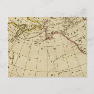 Karte der Entdeckungen von Cook und Clerke