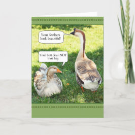 Karte der Enten-und Gans-Mutter Tages