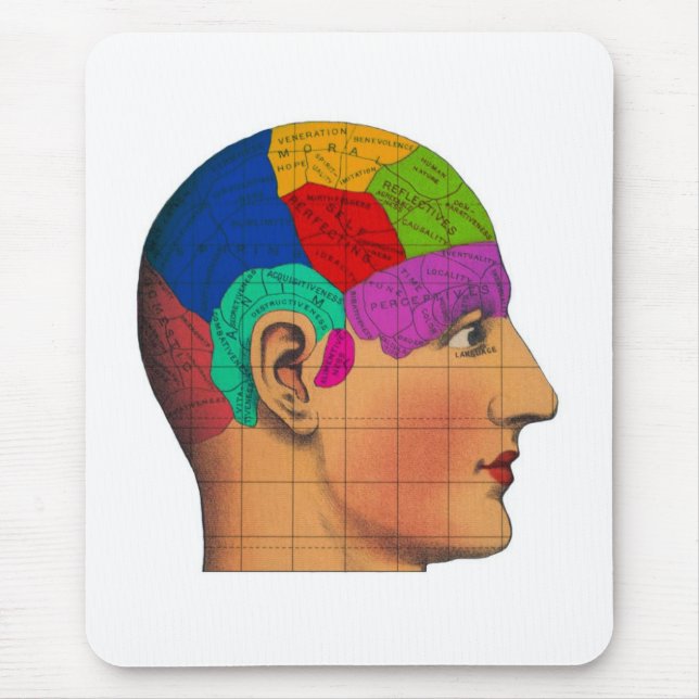 Karte der Fantasie Mousepad (Vorne)