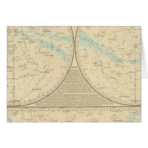 Karte der Feststerne