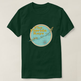 Karte der Florida Keys T-Shirt