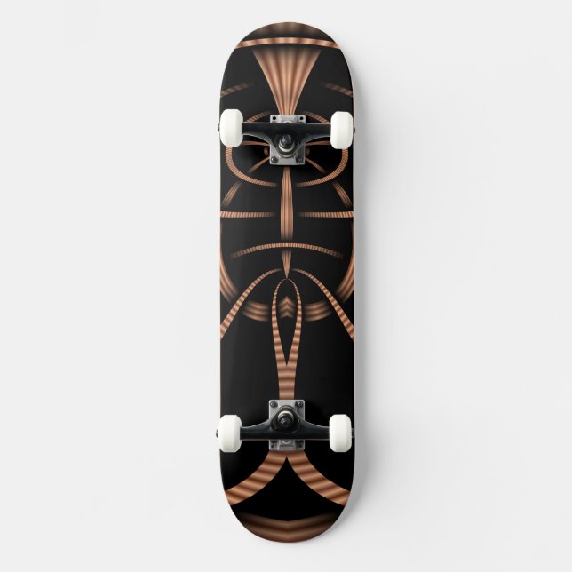 Karte der Gnarly Half-Pipe Skateboard (Vorderseite)